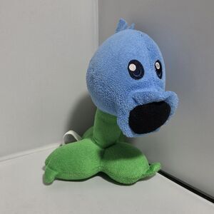 PLANTS VS ZOMBIES BLUE SNOW PEA SHOOTER 7" PLUSH